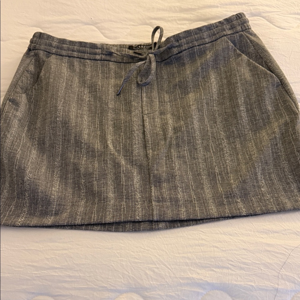 Liverpool Jeans Company Charcoal Mini Skirt